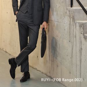 Çift Pantolon -(FOB Range.002) -MTM Men's Suit Serisi #(pakette iki pantolon)