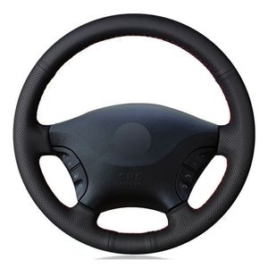 Coprivolante per auto morbido nero in vera pelle per Mercedes Benz W639 Viano Vito 2006-2015 Volkswagen Crafter 2006-2016