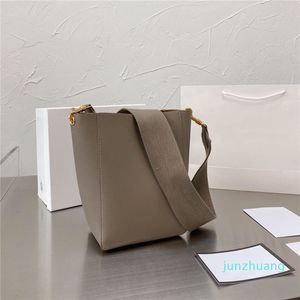 Designer- Women Fashion Bucket Bag Lychee Grain Shoulder Bags Travel Crossbody Package Elegant Composite Packages