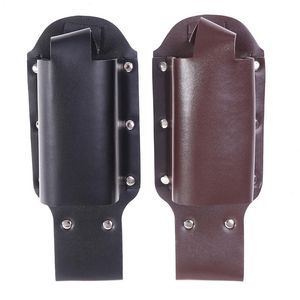 Borse portaoggetti 1pc Custodia per fondina in metallo portatile in pelle PU Cintura per birra in vita Borsa a portata di mano Bottiglie di vino Porta lattine per bevande