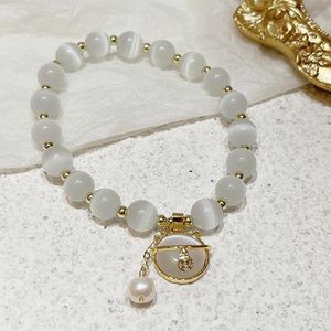 Wholesale opal bangle bracelets resale online - Bangle Opal Natural Stone Lucky Bracelets Women Jewelry