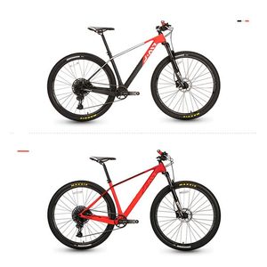 29インチマウンテンバイク自転車カーボンファイバー自転車ダブルディスクブレーキ12スピードレーシングメンズとレディースバイク自転車カンポイオネ