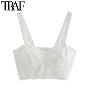 Mulheres Sexy Moda Laço Bralette Cropped Church Top Vintage Backless Elastic Straps Feminino Camisas Chic Tops 210507