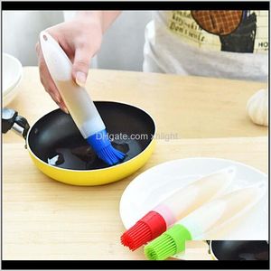 Wholesale grill cooking utensils for sale - Group buy Cooking Utensils Kitchen Tools Kitchen Dining Bar Home Garden Drop Delivery Grill Bottle Brushes Sile Liquid Oil Pen Pastry Portable