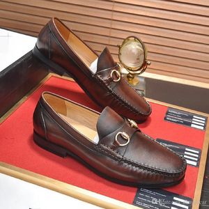 39 Modell Teenager Casual Oxfords Schuhe Luxus Handgemaltes Ölgemälde Druck Männer Leder PU Business Kleid Schuh Spitze Müßiggänger Jungen