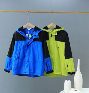 Meninos meninas com capuz Tehch casaco de pelúcia Stormsuit infantil outono e inverno jaqueta de lã forro de zíper completo caminhadas Denali Polartec leve roupas de chuva