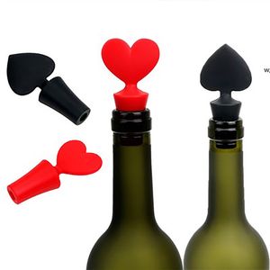 Tappo per bottiglia creativo per la casa a forma di poker Strumenti per vino rosso RRE11825