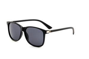Designer-Quadrat-Sonnenbrille für Damen, Luxusmarke, schwarze Linse, Sonnenbrille, trendiger Farbverlauf, UV400, 4 Farben, 10 Stück, schnelles Schiff, Herren-Sonnenbrillen