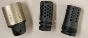 Others Tactical Accessories Gear 1/2X28 Thread For.223 Muzzle Brake Pressure Reducer Jam Nut / Crush Washer Drop Delivery 2021 6Pskv