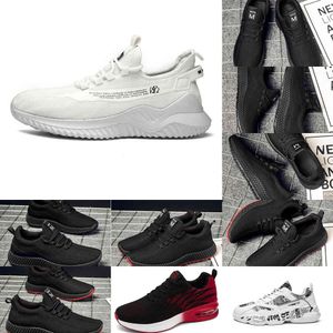 QWJB mens for running platform shoes men trainers white TT triple black cool grey outdoor sports sneakers size
