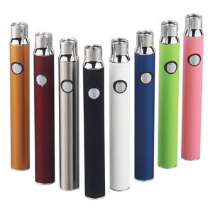 510 Ön ısıtma pil 350mAh Vape Piller ECIG Buharlaştırıcı Kalem Voltaj Ayarlanabilir Uyar 510 Atomizer