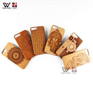 Custodie per telefoni di lusso a prova di acqua più vendute Modello personalizzato in TPU in legno per iPhone 6s 7 8 Plus 11 12 Pro Cover posteriore Shell