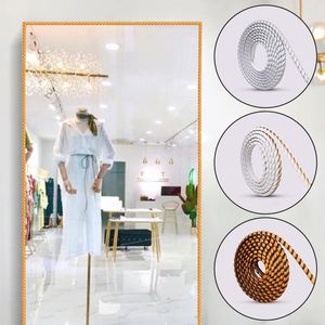 Wall Stickers Ceiling Line Background Self-Adhesive Strip Pvc Decorative Mirror Frame Edging Plaster Home Decoration Baseboard