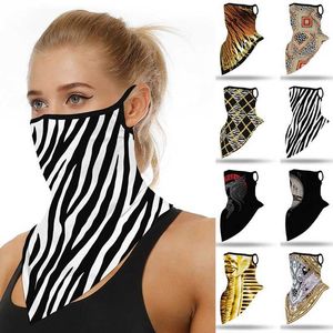 2021 Outdoor Face Cover Fashion Outdoor Mask Sciarpe Multi funzionale senza cuciture Fascia per capelli Testa Sciarpa Bandana Copricollo Nave libera Y1020