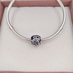 925 Sterling Silver Smycken Making Kit Sats Pandora Disiny Miky Mus Edition Charm Teen Armband för Tjej Halsband Kvinnor Kedja Frö Beads DIY Bangle 7501055890344P