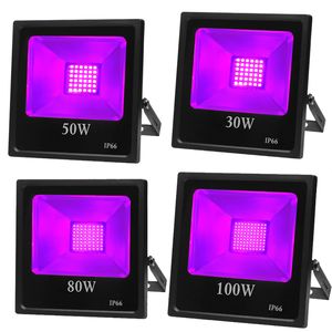 UV nm nm LED Svart strålkastare W W W W Blacklight Fester IP65 Ultra Violet Flood Light Stage Lighting Perfekt Crestech168