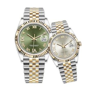 Zdr-Women Watch 2813 Movement 31mm Quartz 36mm 자동 스테인레스 스틸 커플 시계 방수 손목 시계 Luminous Montre De Luxe Gifts