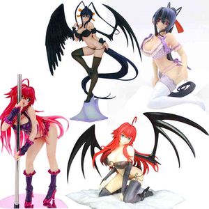 Herói DXD Herói Akeno Himejima Skytube Sexy Meninas PVC Figura Figura Brinquedo Japonês Anime Brinquedos Adultos Collectible Dolls presentes H1105