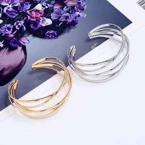 Lzhlq 2 Stücke Manschettenarmbänder Frauen Böhmen Boho Mode Armreifen Indische Mädchen Armbänder Armreifen Weiblich Niedlich Damen Schmuck Q0719