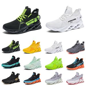 men running shoes breathable trainers wolf grey Tour yellow teal triple black white green mens outdoor sports sneakers Hiking seventy three