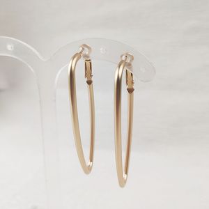 High Fashion Hoop Earrings Specially Charming Retro Popular Exaggerated Trendy Triangle Irregular Matte Big Gift Long Office Party Cool Girl School New Gold 017