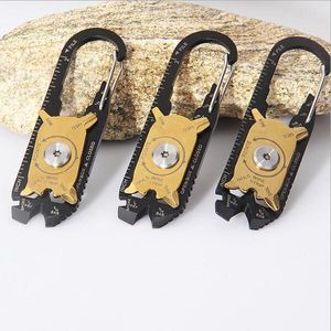 Outdoor Gadgets Hot True Utility FIXR 20 in 1 Multi-Tools Metal Black Stainless Pocket Tool Keychain New