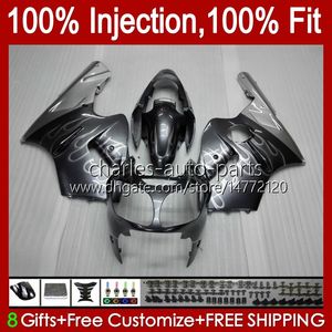 Injection mold Fairings For KAWASAKI NINJA ZX1200 C ZX 1200 12R 1200CC ZX 12 R 1200 CC 00-01 Bodywork 2No.32 ZX1200C ZX12R 00 01 ZX-12R 2000 2001 OEM Body Kit silvery flames