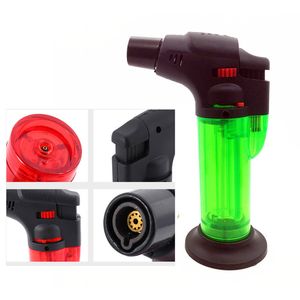 Atacado Butano Scorch Isqueiro Jet Flame Torcha 1300c À Prova de Vento Chama de Gás Gigante Refilleable Micro Culinary Isqueiros Cozinha Ferramentas de Babez