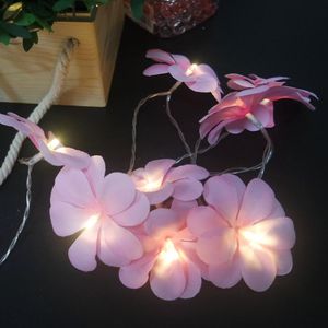 Strings Holiday Floral LED String Lights 10leds 1.5Meter By Battery, Kids Room Flower/Christmas Decor. Event Party/ Year Supplies