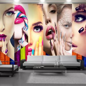 Wallpaper 3D de Sexy Decorating Beauty Wall Papers Mural Mural Decoração de Casa Pintura Papéis de Parede