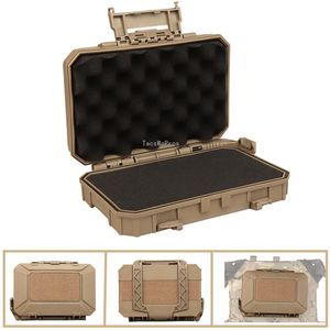 Stuff Sacks Tactical Pistol Case Waterproof Outdoor Hunting Shooting Guns Accessories Suitcase Hard Shell Military Gun Molle Box