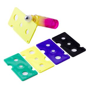 Square Plastic Essential Oil Openers Key Tool Remover For Roller Balls Multifunctional Perfume Corkscrew