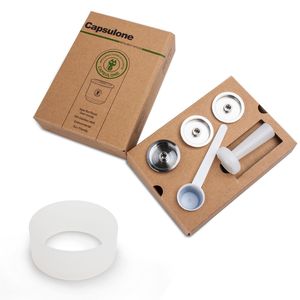 Capsulone/apto para máquina de café illy/aço inoxidável cápsula reutilizável de metal recarregável apto para cápsula de café illy 220309