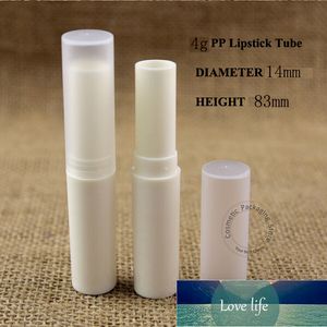 Butelki do pakowania Hurtownie 100 sztuk / partia 4g Plastikowa Szminka Rurka Lip Balm Kij Container Cream 4ml Puste PS Pot Kobiety Kosmetyczna Case