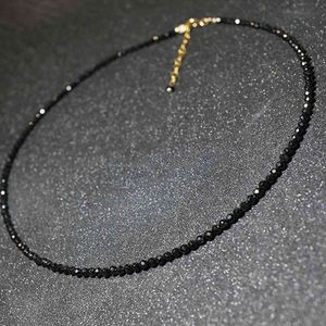 Mode märke enkelt svart pärlor kort halsband kvinnlig smycken kvinnor choker halsband bijoux femme damer party halsband 2019 y0309