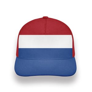 Nederland Mannelijke Jeugdkap DIY Free Custom Name Number Photo NLD Unisex Hat Nation Flag NL Kingdom Holland Dutch Boy Baseball Caps