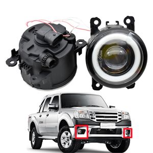 Montagem de luz de nevoeiro para ford ranger 2005-2015 carro pára-lamas dianteiro lâmpada diodo emissor de luz do dia 12V