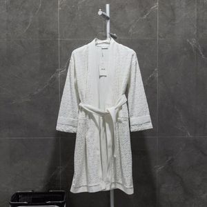 Luxury Night Robe Tjock Pyjamas Anpassad Jacquard D Bath Dressing Gown for Women 14391