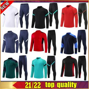 22 23 Newest training jacket men survetement foot football sportswear jogging 2021 Soccer Tracksuit Athletic Wear