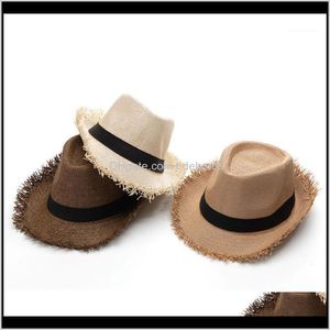 Chapéus de borda larga, luvas de lenços moda Aessórios entrega de gota 2021 Inglaterra retro fedoras top jazz chapéu para homens mulheres primavera verão outono b