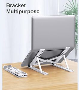 Kreative, mehrstufig verstellbare, faltbare Schreibtischhalter für Notebook-Ständer, Kühlregal mit hoher Qualität