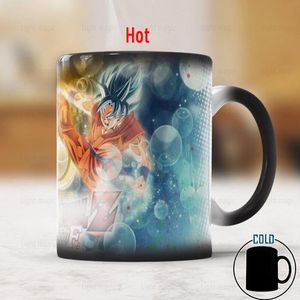 Tassen Blue Hair Wu VS Mgaic Farbwechsel Kaffee 350 ml Keramik Kreative Teetasse Junge Freunde Weihnachtsgeschenk Tasse