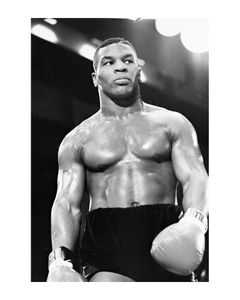 Boxing King Mike Tyson Poster Painting Print Home Decor Framed Or Unframed Photopaper Material