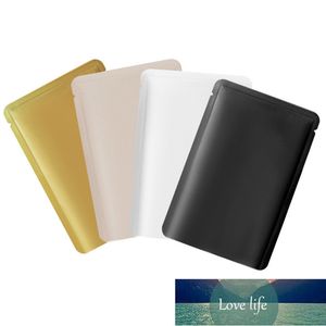 Wholesale top nails prices resale online - Thicken Matte Open Top Aluminum Foil Bag Heat Sealing Mask Herbal Cosmetics Nail Powder Chocolate Soap Packaging Pouches Factory price expert design Quality