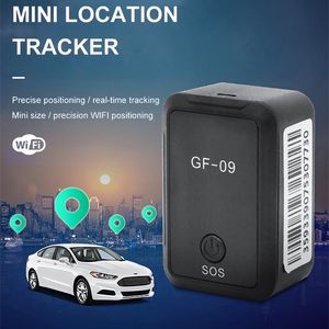 GF09 GPS-positioner App Fjärrkontroll Anti-thyt-enhet GPRS Locator Support Röstinspelning Anti-Lost för äldre och barn