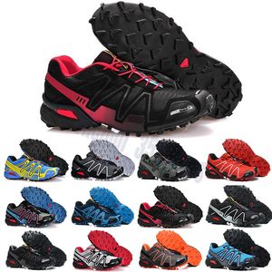 2021 wholesale Top Zapatillas Speedcross 3 4 CS Casual Running Shoes Men Speed cross Outdoor trainers Athletic Sneakers Size 40-46 cq01
