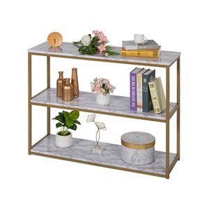 Wholesale 3-Tier Console Sofa Table, Industrial Table for Living Room, Entry Way, Hallway