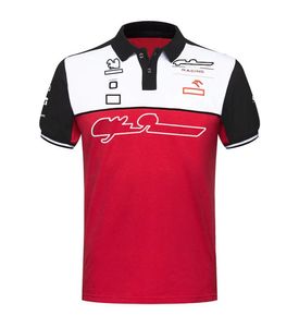 Гоночный костюм f1 с коротким рукавом Polo Formula One Team, мужская одежда