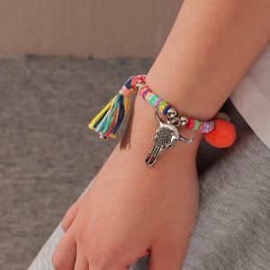 Link, Kette Design Bull Kopf Anhänger Frauen Link Armband Tier Charme Armreif Party Geburtstag Shell Schmuck Geschenk