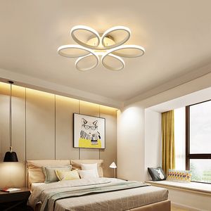 居間のためのアクリルのアルミニウムの現代のLEDの天井のライトLuminaria LED照明器具光沢の蒸発プラフォンドランプ